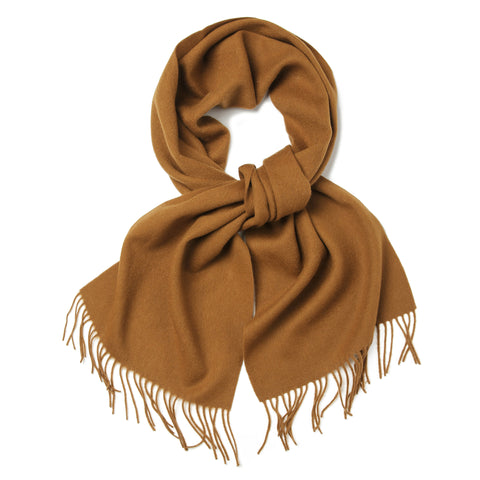 Inner Mongolia Full Wool Shawl Scarf Women's Plain Wool Scarf