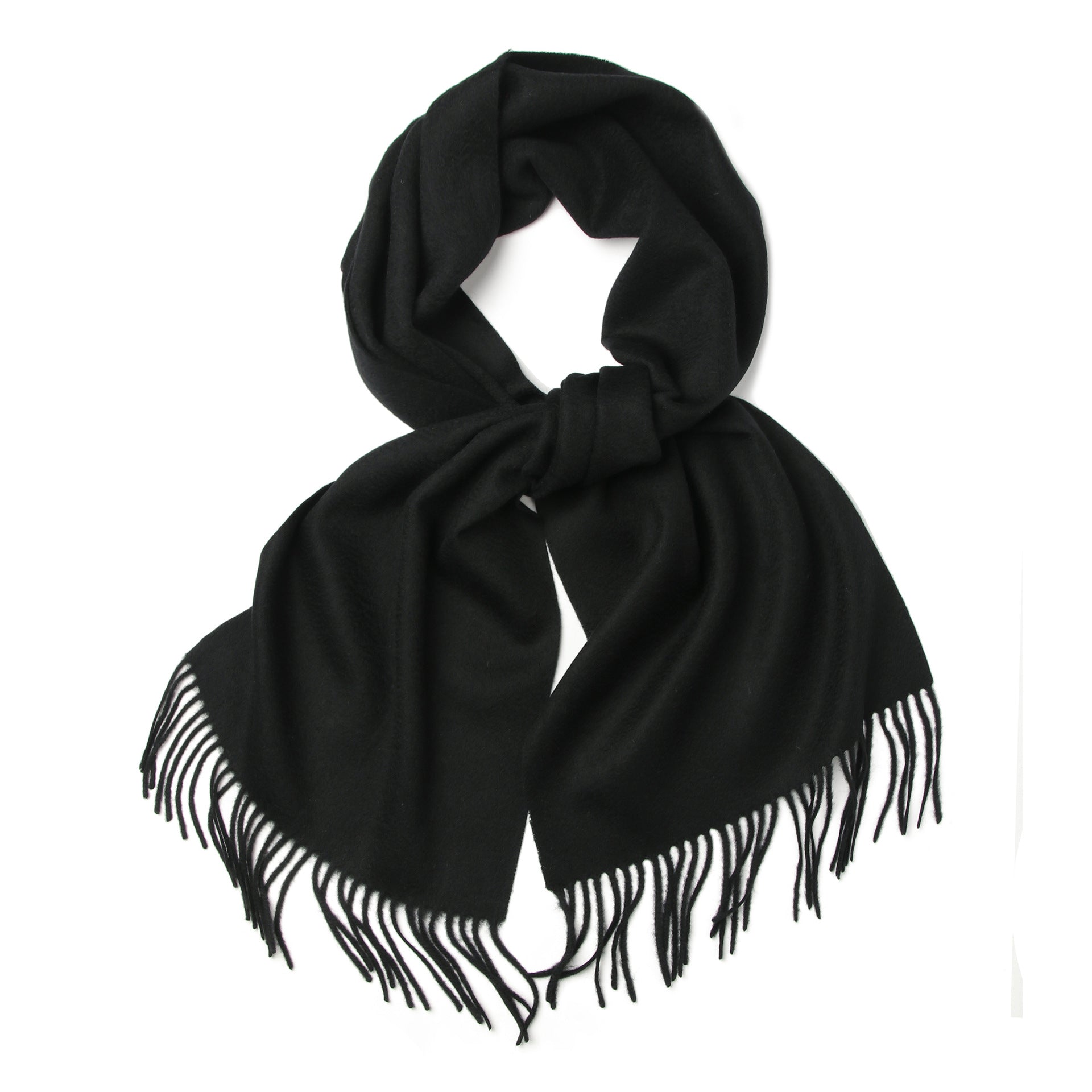 Inner Mongolia Full Wool Shawl Scarf Women's Plain Wool Scarf