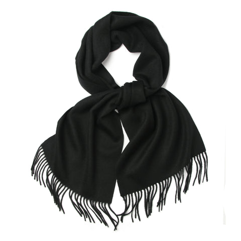 Inner Mongolia Full Wool Shawl Scarf Women's Plain Wool Scarf