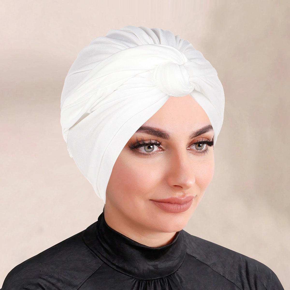 Solid-color Hijab Headscarf - Turban
