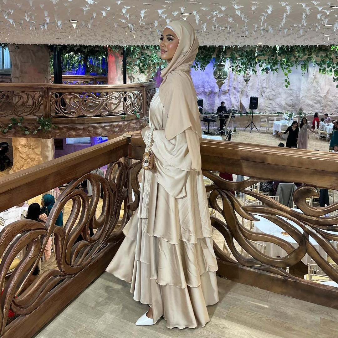 Ruffled Abaya