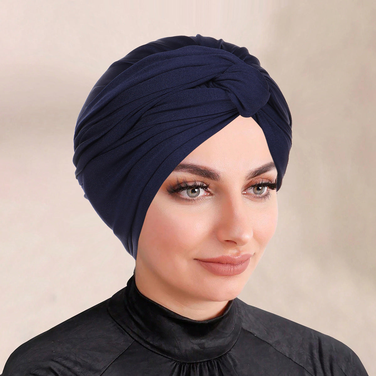 Solid-color Hijab Headscarf - Turban