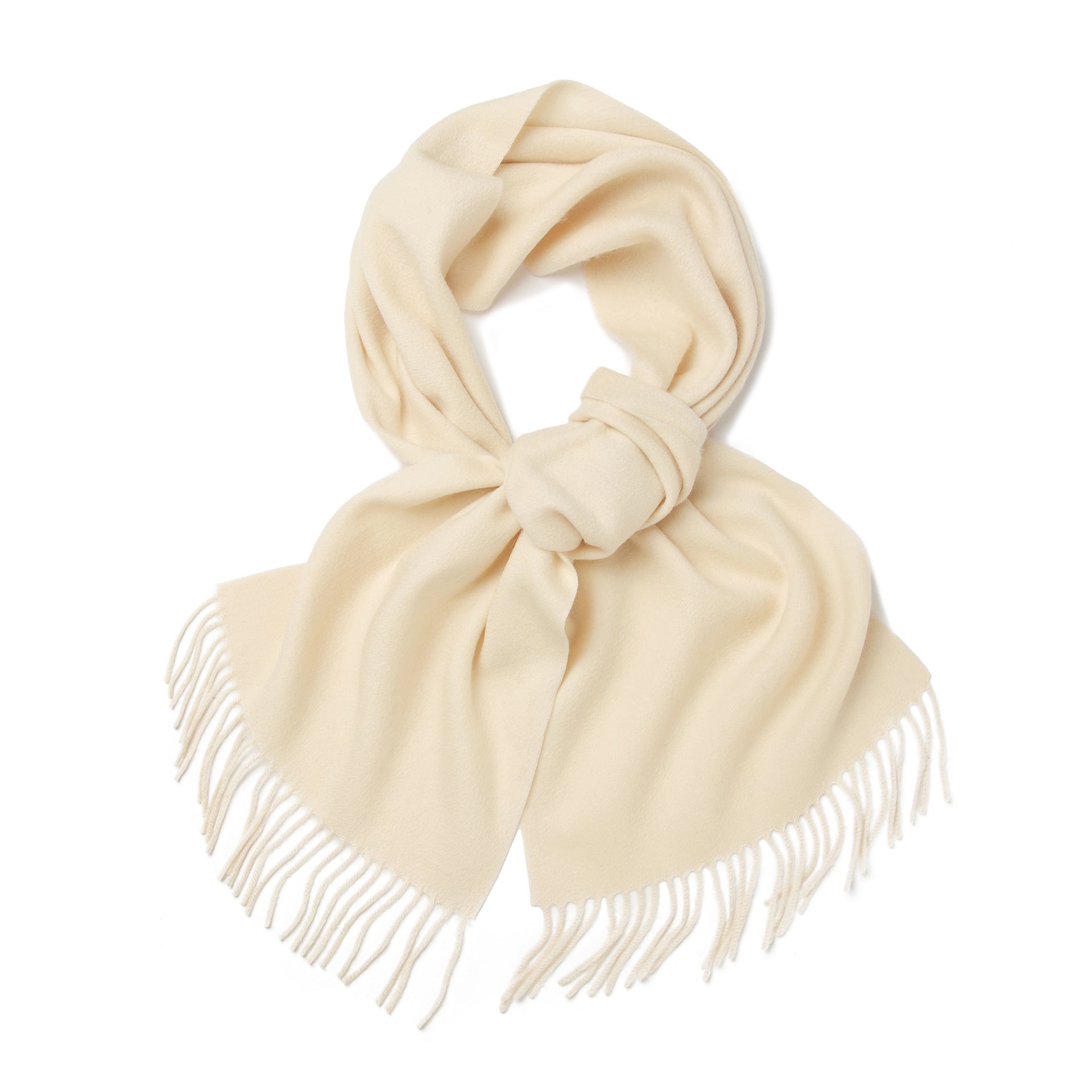 Inner Mongolia Full Wool Shawl Scarf Women's Plain Wool Scarf