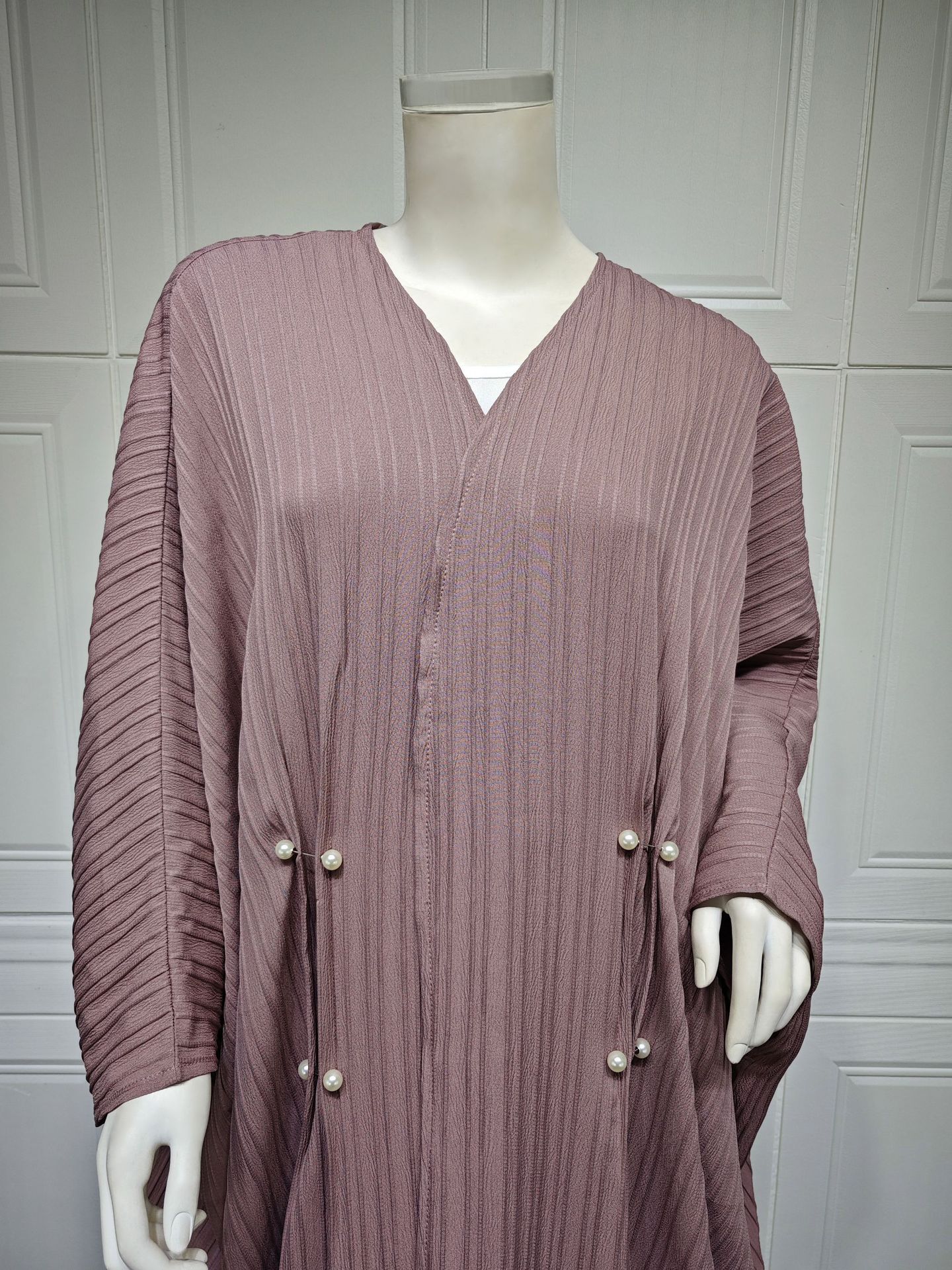 Striped Casual Abaya
