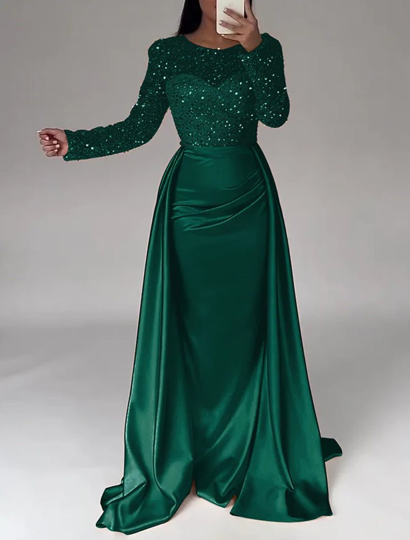 The Dazzling Sequin Queen Sequin Evening Gowns