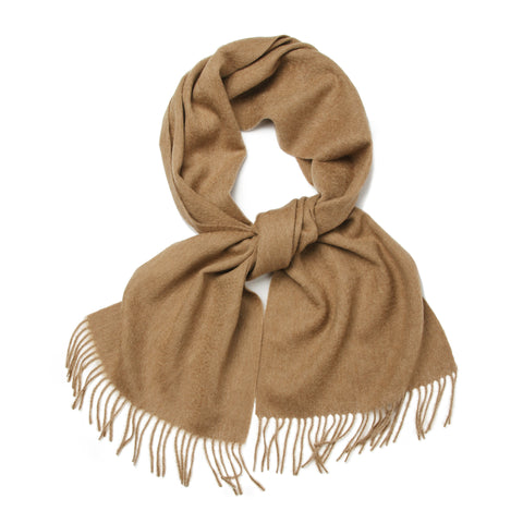 Inner Mongolia Full Wool Shawl Scarf Women's Plain Wool Scarf